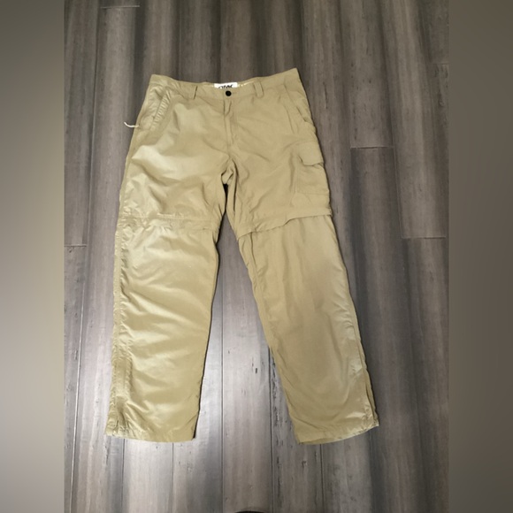 Mountain Khakis Men’s Convertible Hiking Pants 38X32 Dark Tan - Picture 1 of 9